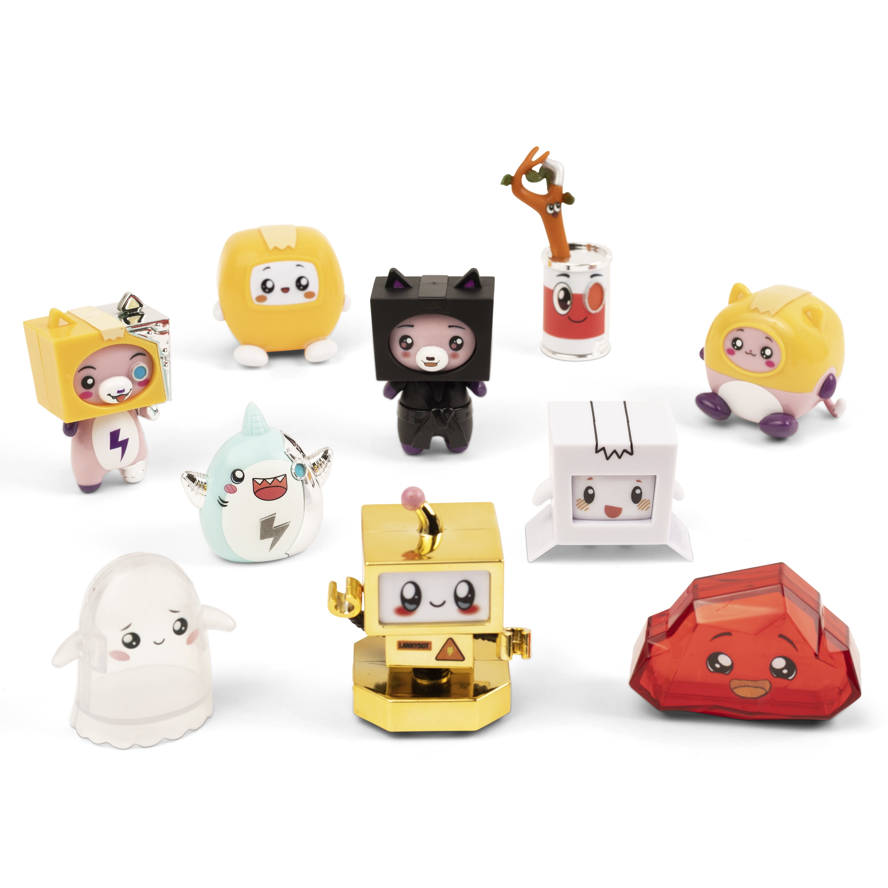 Lankybox Collectible Mini Mystery Figures Series 4 Blind Box Toys for Kids Ages 3 Walmart