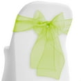 thumbnail image 1 of Lann's Linens - 10 Elegant Organza Wedding/Party Chair Cover Sashes/Bows - Ribbon Tie Back Sash - Sage Green, 1 of 4