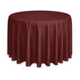 thumbnail image 1 of Lann's Linens - 10 Premium 120" Round Tablecloths for Wedding / Banquet / Restaurant - Polyester Fabric Table Cloths - Burgundy, 1 of 6