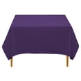 thumbnail image 1 of Lann's Linens - 70" Square Premium Tablecloth for Wedding / Banquet / Restaurant - Polyester Fabric Table Cloth - Purple, 1 of 6
