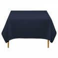 thumbnail image 1 of Lann's Linens - 10 Premium 70" Square Tablecloths for Wedding / Banquet / Restaurant - Polyester Fabric Table Cloth - Navy Blue, 1 of 7