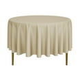 thumbnail image 1 of Lann's Linens - 10 Premium 90" Round Tablecloths for Wedding / Banquet / Restaurant - Polyester Fabric Table Cloths - Beige, 1 of 6