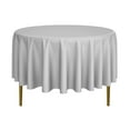 thumbnail image 1 of Lann's Linens - 10 Premium 90" Round Tablecloths for Wedding / Banquet / Restaurant - Polyester Fabric Table Cloths - Silver, 1 of 6