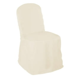 Lann s Linens 100 pcs Polyester Wedding Party Folding Chair Covers Black Walmart
