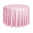 thumbnail image 1 of Lann's Linens - 108" Round Premium Tablecloth for Wedding / Banquet / Restaurant - Polyester Fabric Table Cloth - Pink, 1 of 7