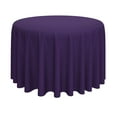 thumbnail image 1 of Lann's Linens - 120" Round Premium Tablecloth for Wedding / Banquet / Restaurant - Polyester Fabric Table Cloth - Purple, 1 of 7