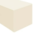 thumbnail image 1 of Lann's Linens 4' Fitted Tablecloth for 48" x 24" Rectangular Tables, Ivory, 1 of 4
