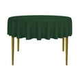 thumbnail image 1 of Lann's Linens - 5 Premium 70" Round Tablecloths for Wedding/Banquet/Restaurant - Polyester Fabric Table Cloths - Hunter Green, 1 of 7