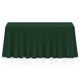 thumbnail image 1 of Lann's Linens 5 Pack 90 x 156 Inch Rectangular Tablecloth, Washable Polyester Fabric Table Cloth for Dining Table, Restaurant, Wedding - Hunter Green, 1 of 7