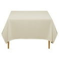 thumbnail image 1 of Lann's Linens - 70" Square Premium Tablecloth for Wedding / Banquet / Restaurant - Polyester Fabric Table Cloth - Beige, 1 of 6