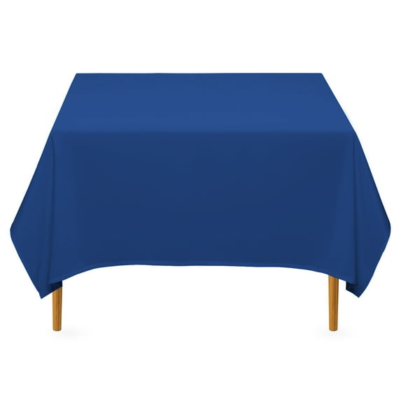 Lann's Linens - 70" Square Premium Tablecloth for Wedding / Banquet / Restaurant - Polyester Fabric Table Cloth - Royal Blue