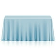 thumbnail image 1 of 10 Pack - Lann's Linens Polyester Tablecloth - 90" x 132" Rectangular - Baby Blue, 1 of 6
