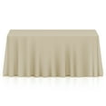 thumbnail image 1 of 10 Pack - Lann's Linens Polyester Tablecloth - 90" x 132" Rectangular - Beige, 1 of 7
