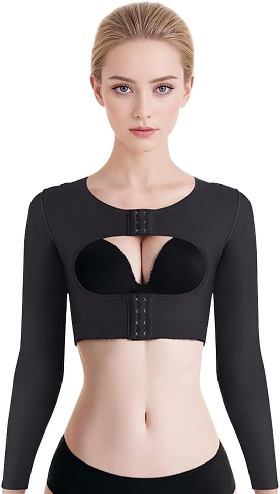 Lanola Arm Compression Sleeves, Arm Shapers Lipo Post Surgery Garments, Posture Corrector Tops