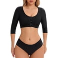 thumbnail image 1 of Lanola Arm Compression Sleeves for Women Arm Shaper Front Closure Post Surgery Arm Slimming, 1 of 5