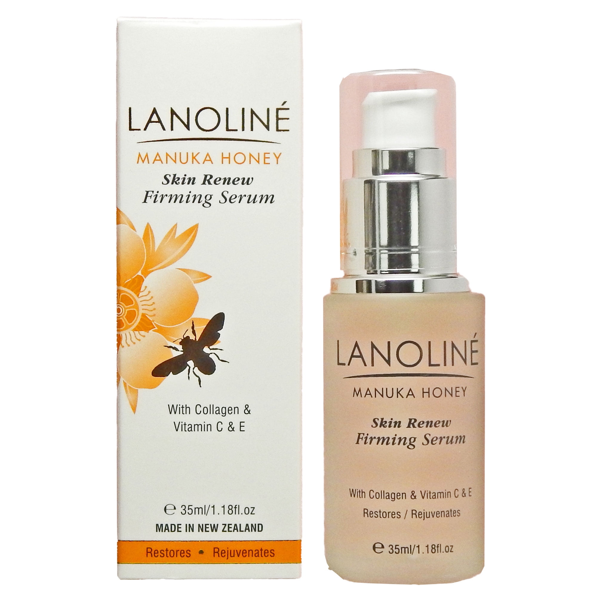 Lanoline Collagen, Vitamin C Anti Aging Anti Wrinkle Skin Renew Firming  Serum
