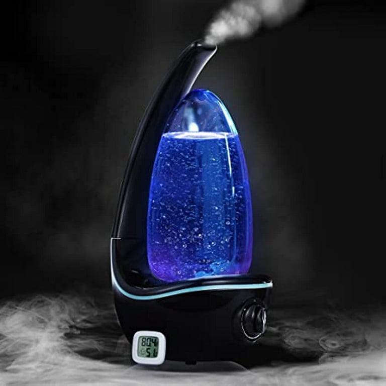 Lanon humidifiers,2L cool mist humidifier for Bedroom, Quiet Adjustable Oil  Essential Diffuser Air humidifiers With night light, Best gift humidifiers  for Baby,Office,Plants,Large room 