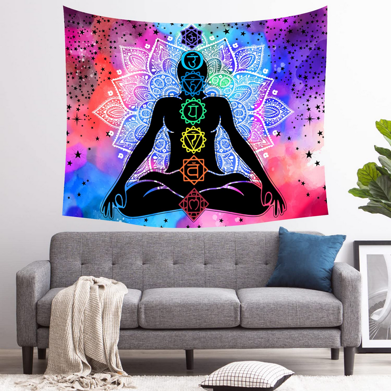 Psychedelic best sale tree tapestry