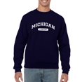 thumbnail image 1 of Lansing Michigan Men Sweatshirt, Male 3X-Large, 1 of 4
