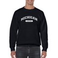 thumbnail image 1 of Lansing Michigan Men Sweatshirt, Male Small, 1 of 4