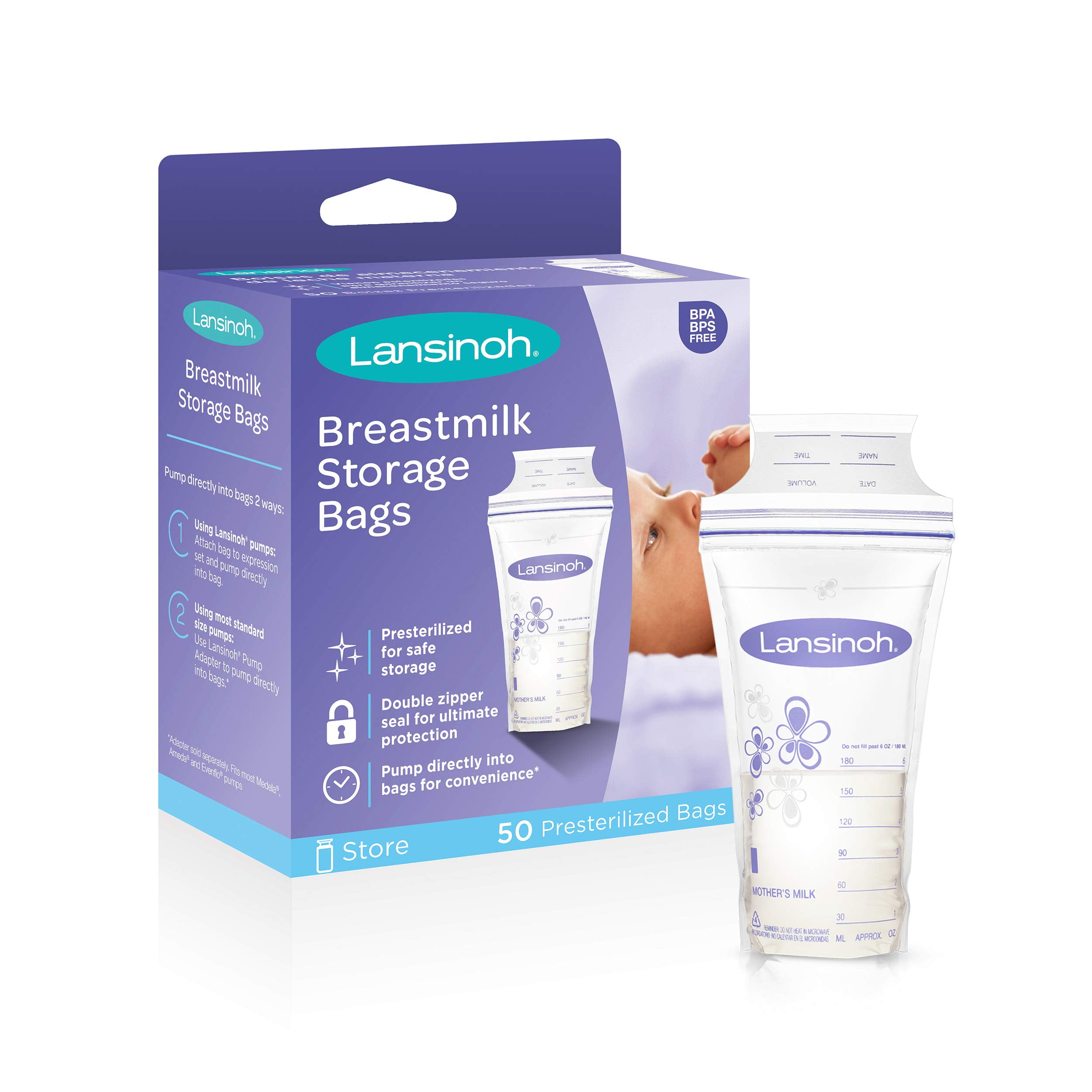 Lansinoh Stay Dry Disposable Nursing Pads - 100ct : Target