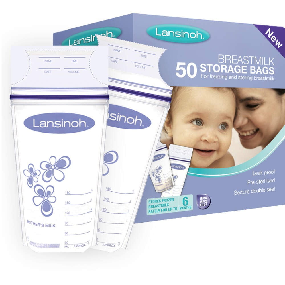 Lansinoh Breastmilk Storage Bags 50pk