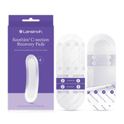 Lansinoh C-Section Recovery Pads, Post-Surgery Sterile Pads, 4 Count