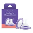 thumbnail image 1 of Lansinoh ComfortFit Breast Pump Flanges 21mm, 2 Ct, 1 of 10