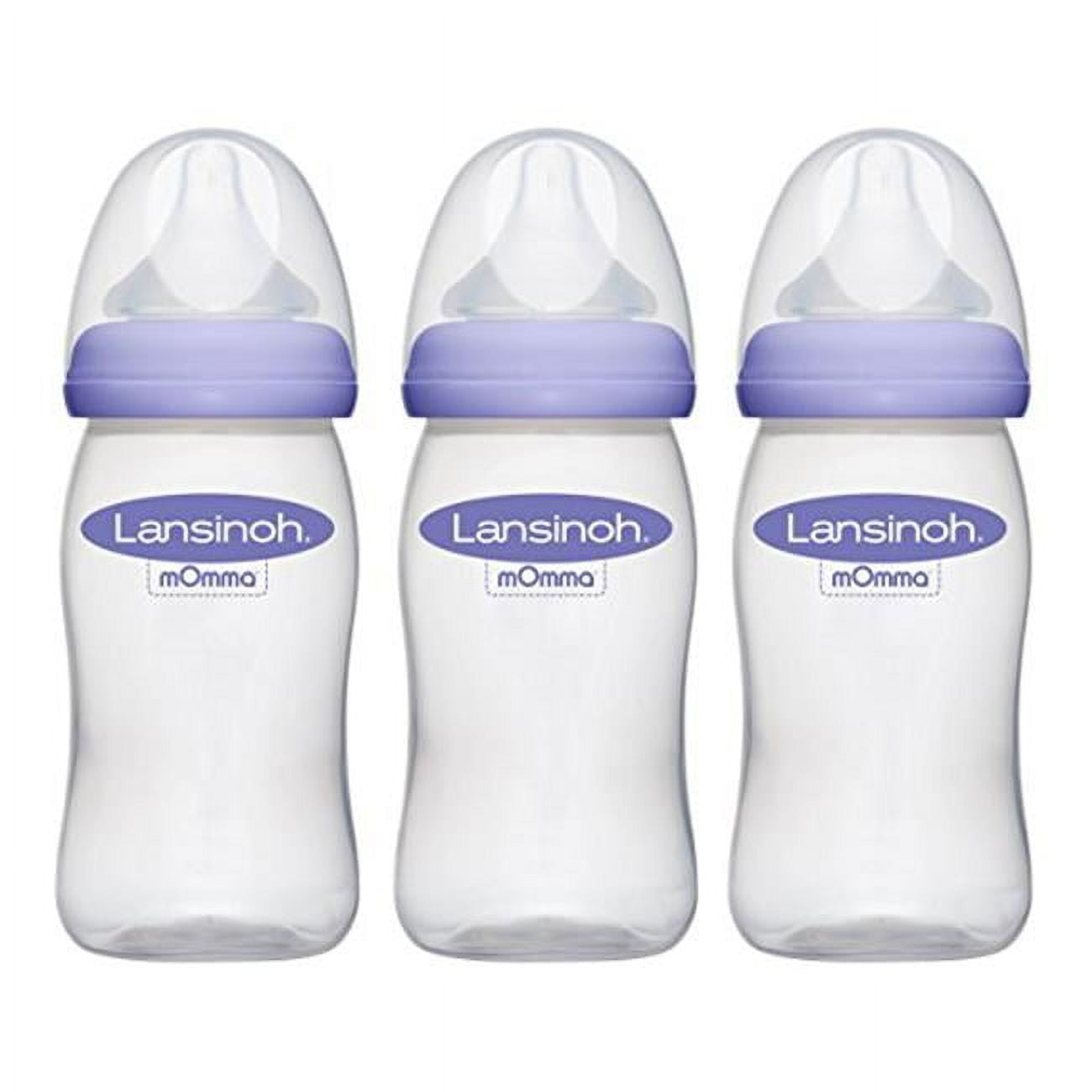 Lansinoh Labs LAN71056 8 oz Breastmilk Storage Bottles