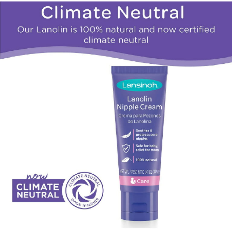 Lansinoh - Organic Nipple Cream for Breastfeeding 2Oz