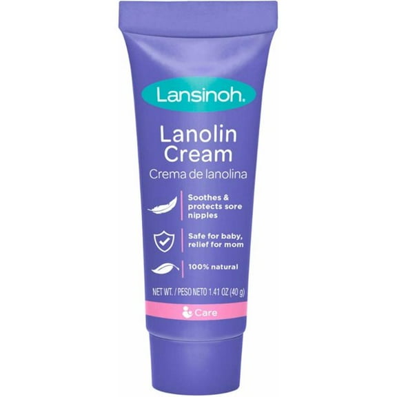 Lansinoh Lanolin for Breastfeeding Mothers Soothes Sore Nipples 1.41 oz.