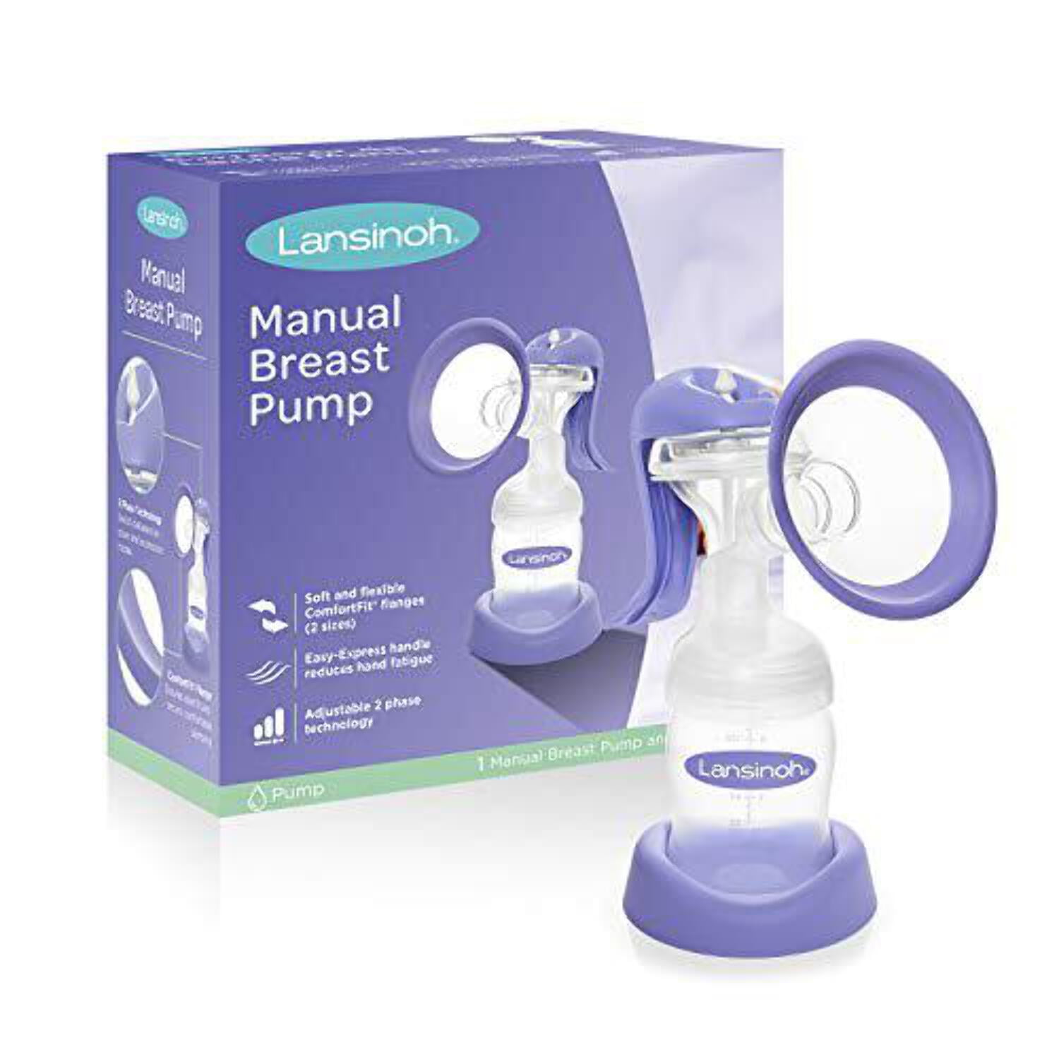Lansinoh Stay Dry Disposable Nursing Pads for Breastfeeding, 60