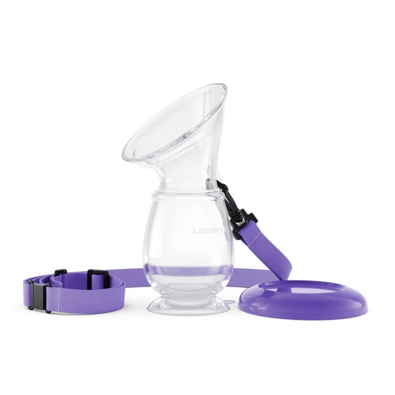 Lansinoh Silicone Breast Pump for Breastfeeding Moms