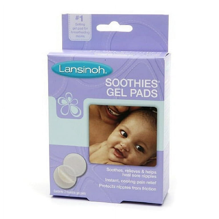 4 packs Lansinoh Soothies Cooling Gel Pads Soothes & Heal Sore