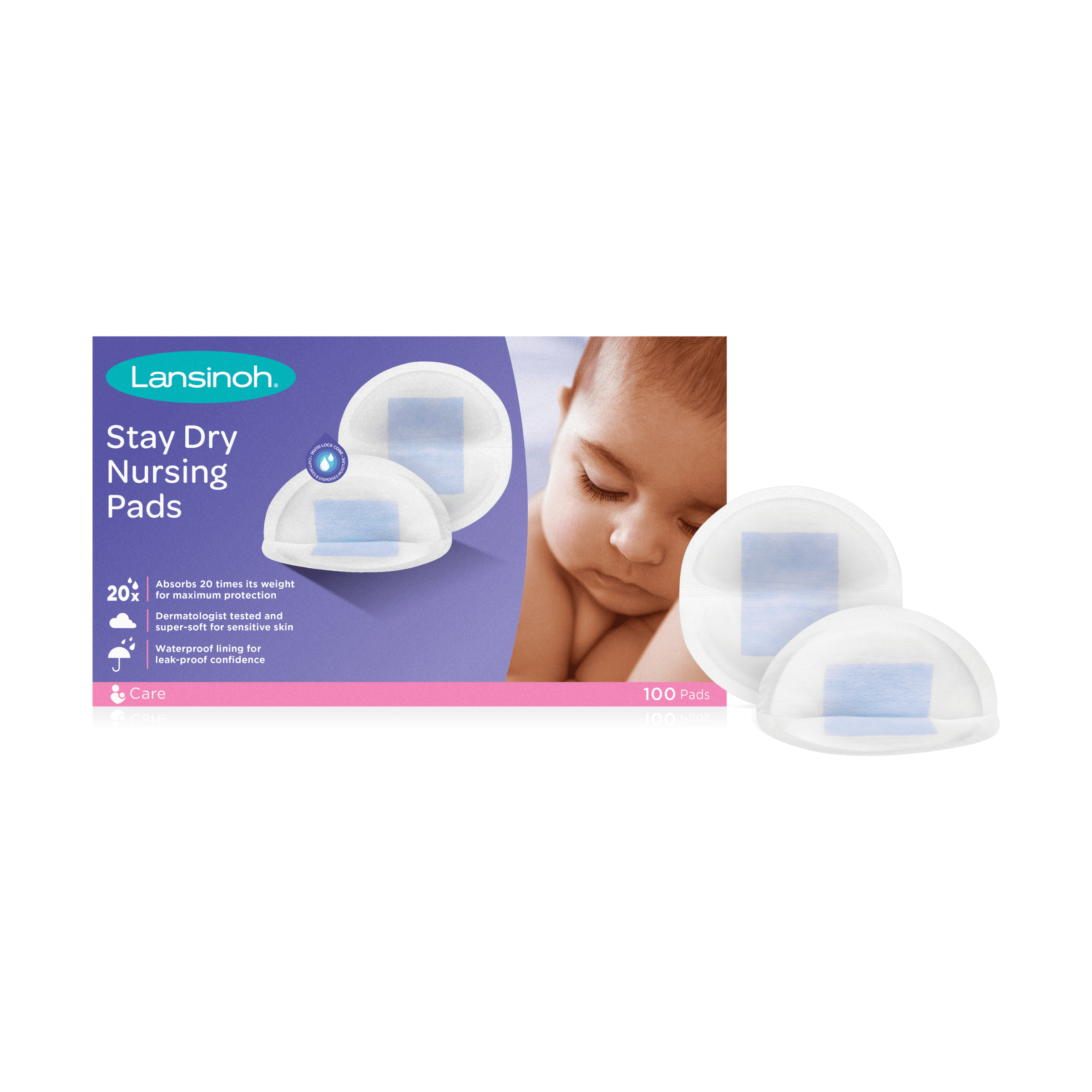 https://i5.walmartimages.com/seo/Lansinoh-Stay-Dry-Disposable-Nursing-Pads-for-Breastfeeding-100-Count_ef344758-cb90-4e55-98be-fc4e7ce32660.7540c22149569c1e53d95702e4e56a3b.png