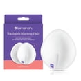 thumbnail image 1 of Lansinoh Washable Nursing Pads, White, 4 Count, Includes Mesh Wash Bag, 1 of 9