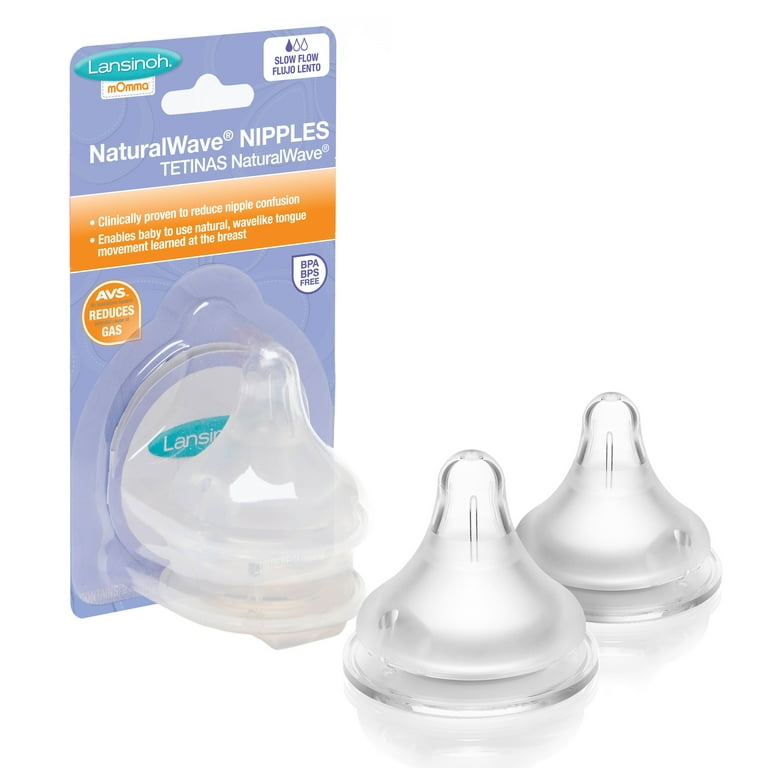 Lansinoh NaturalWave® Nipple, Slow Flow — Breastfeeding Center for Greater  Washington