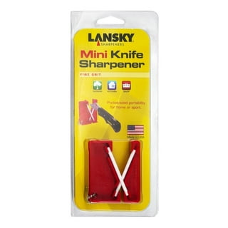 Lansky Deluxe 4-Stone Diamond Sharpening System, X-Coarse, Fine Grit Hone  #LKDMD