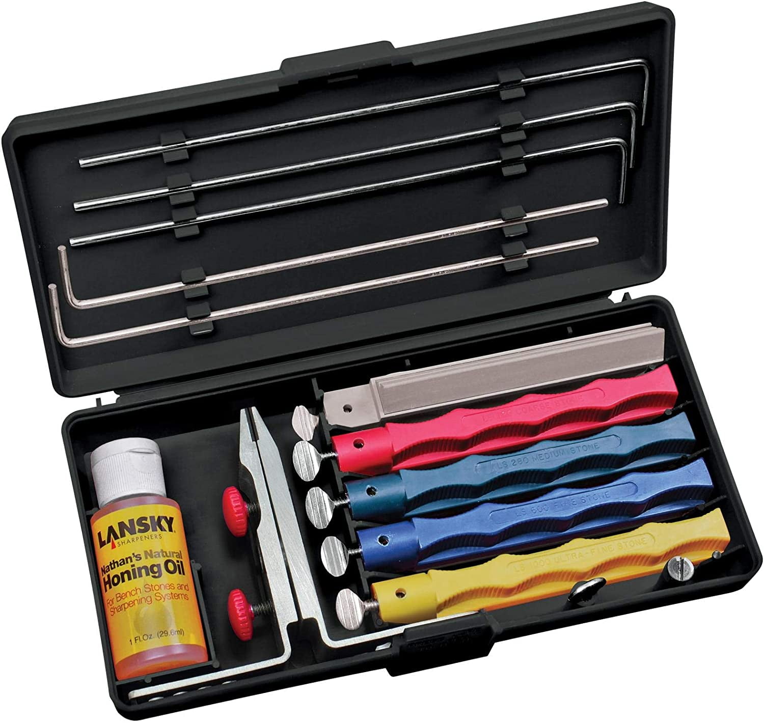 Lansky Professional Knife Sharpening System 5Stone Ceramic Knife