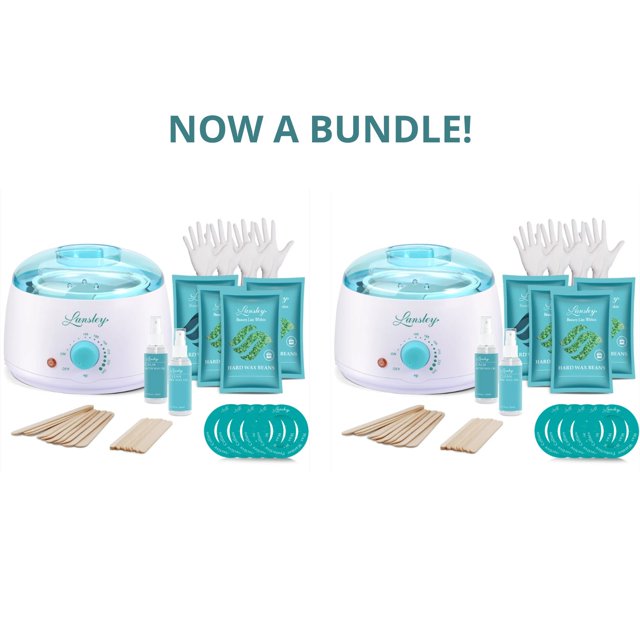 Lansley Body Hair Removal Professional Waxing Kit Set with Wax Beads
