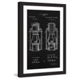 thumbnail image 1 of "Lantern 1894 Black Paper" Framed Painting Print, 1 of 4