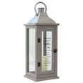 thumbnail image 1 of Elanze Designs Bond Between Mother and Son Grey 17 inch Wood Candle Lantern, 1 of 1