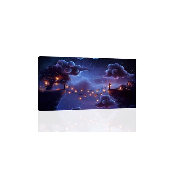 Lantern Bridge of My Dreams - CANVAS OR PRINT WALL ART
