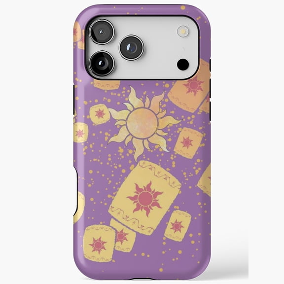 Lantern Light Tangled Floating Lights Magical Princess Sky Case for iPhone 11 12 13 14 15 16 17 Pro Max