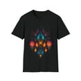 thumbnail image 1 of Lantern Lights Graphic Tee Unisex T-Shirt Boho Festival, 1 of 3
