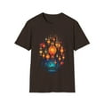 thumbnail image 1 of Lantern Lights Graphic Tee Unisex T-Shirt Boho Festival, 1 of 3