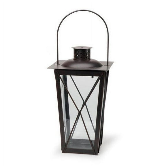 Lantern - Metal - 6.75 x 6.75 x 11.875 inches