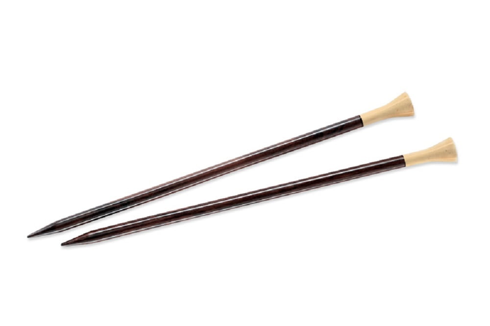 Lantern Moon 10" Ebony Single Point Knitting Needles US 15 (10.0mm)