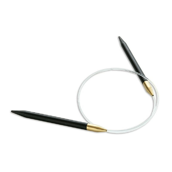 Lantern Moon Destiny Ebony 16" Circular Knitting Needles Size US11