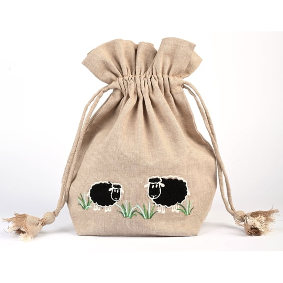 Lantern Moon Meadow Bag, Black Sheep